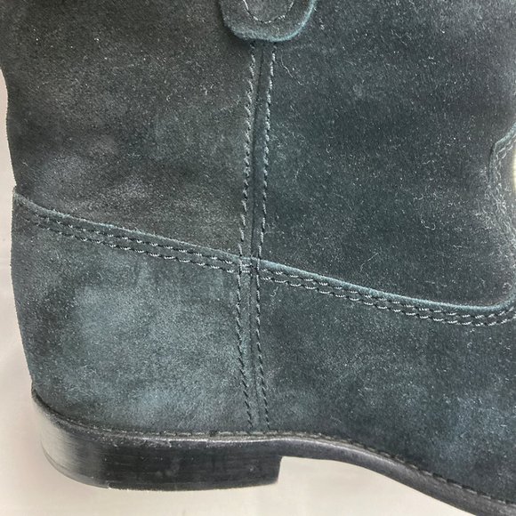 Isabel Marant Black Suede Crisi Velvet Ankle Boots with Box and Dust Bag Size 36 - Picture 12 of 14